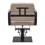 Gabbiano Porto-BM hairdressing chair black beige - Image 4
