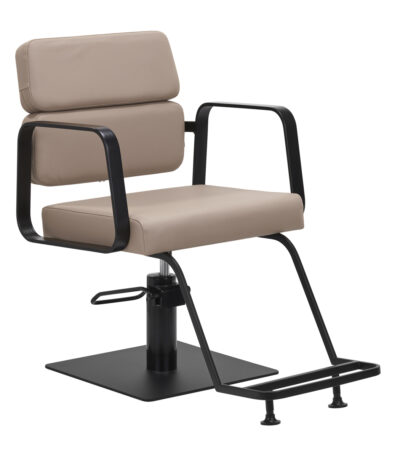 Gabbiano Porto-BM hairdressing chair black beige