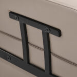 Gabbiano Porto-BM hairdressing chair black beige 3