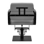 Gabbiano Porto-BM hairdressing chair black gray - Image 4