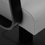 Gabbiano Porto-BM hairdressing chair black gray - Image 6
