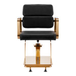 Gabbiano Porto-GM hairdressing chair black 1