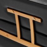 Gabbiano Porto-GM hairdressing chair black - Image 8