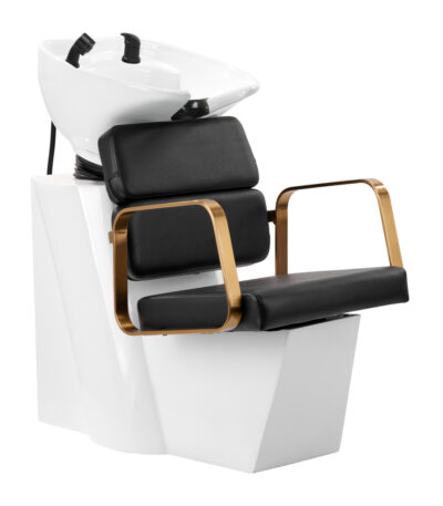 Gabbiano Porto hair wash unit gold black
