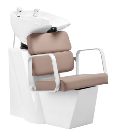 Gabbiano Porto hair wash unit white beige