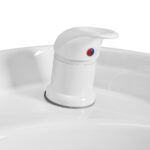 Gabbiano Porto hair wash unit white beige - Image 8