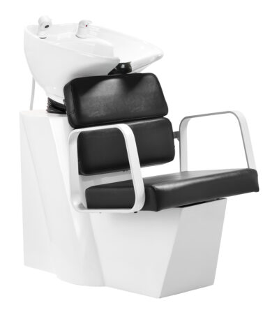 Gabbiano Porto hair wash unit white black