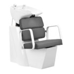 Gabbiano Porto hair wash unit white grey