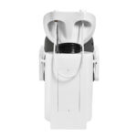 Gabbiano Porto hair wash unit white grey 1