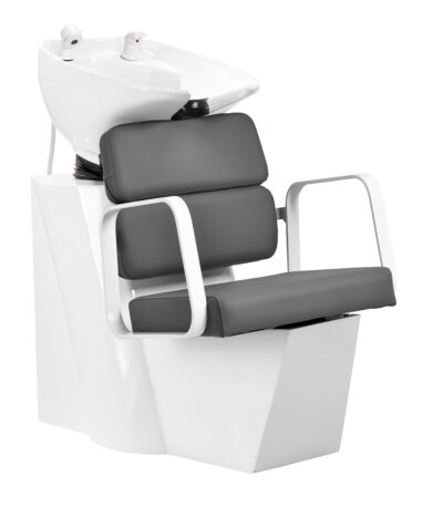 Gabbiano Porto hair wash unit white grey