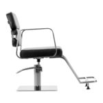 Gabbiano Porto hairdressing chair black - Image 2