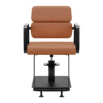 Gabbiano Porto hairdressing chair black orange 1