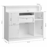 Gabbiano Reception Desk G26W White 5