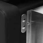 Gabbiano Sylvia hairdressing wash station black - Image 8