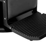 Gabbiano Visionerio barber chair black with black frame 4