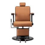 Gabbiano Visionerio barber chair light brown - Image 2