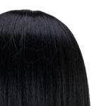 Gabbiano WZ4 training head with beard, synthetic hair, color 1#, length 8"+6" - Image 5