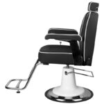 Gabbiano amadeo black barber chair - Image 4