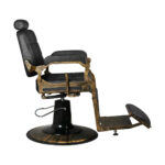 Gabbiano barber chair Boss HD Old Leather black 1