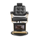 Gabbiano barber chair Boss black - Image 4