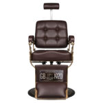 Gabbiano barber chair Boss brown 1