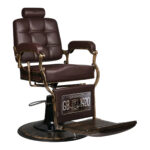 Gabbiano barber chair Boss brown - Image 6