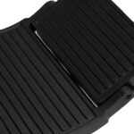 Gabbiano barber chair Bruno with black frame Black 7