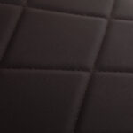 Gabbiano barber chair Bruno with black frame Brown - Image 16