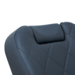 Gabbiano barber chair Bruno with black frame Graphite 5