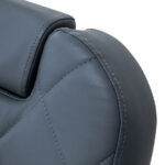 Gabbiano barber chair Bruno with black frame Graphite - Image 16