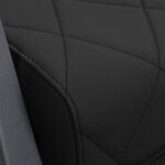 Gabbiano barber chair Bruno with graphite frame Black - Image 16