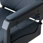 Gabbiano barber chair Bruno with graphite frame Graphite 3