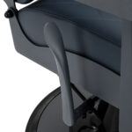 Gabbiano barber chair Bruno with graphite frame Graphite - Image 8