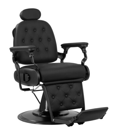 Gabbiano barber chair Francesco Black black