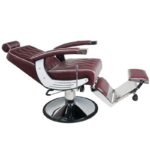 Gabbiano barber chair Imperial burgundy 1