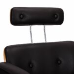 Gabbiano barber chair florence with an adjustable black headrest - Image 6