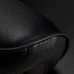 Gabbiano barber chair florence with an adjustable black headrest 3