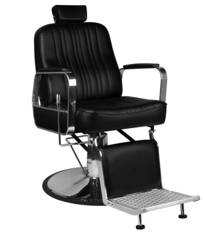 Gabbiano barber chair patrizio black