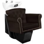 Gabbiano barber wash unit Berlin brown