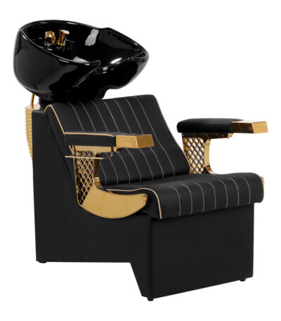 Gabbiano barber wash unit Marcus gold black