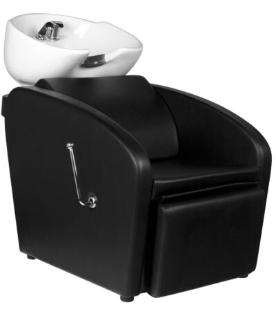 Gabbiano black Bergen hair wash unit