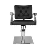 Gabbiano black lyon hairdressing chair - Image 4