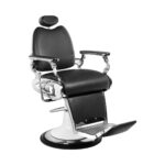 Gabbiano black moto style barber chair