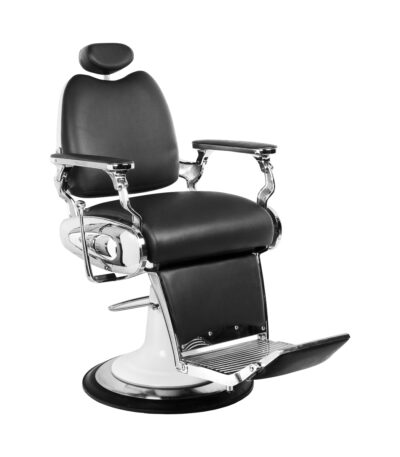 Gabbiano black moto style barber chair