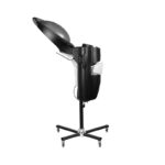 Gabbiano black standing hairdressing sauna with active ozone 2