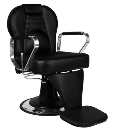 Gabbiano black tiziano barber chair