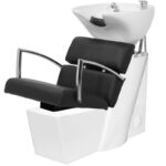 Gabbiano hairdresser wash unit Brussels black 1