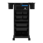 Gabbiano hairdresser's helper with UV sterilizer 68UV black - Image 4