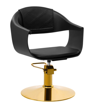 Gabbiano hairdressing chair A364 black