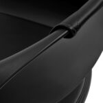 Gabbiano hairdressing chair A364 black 3